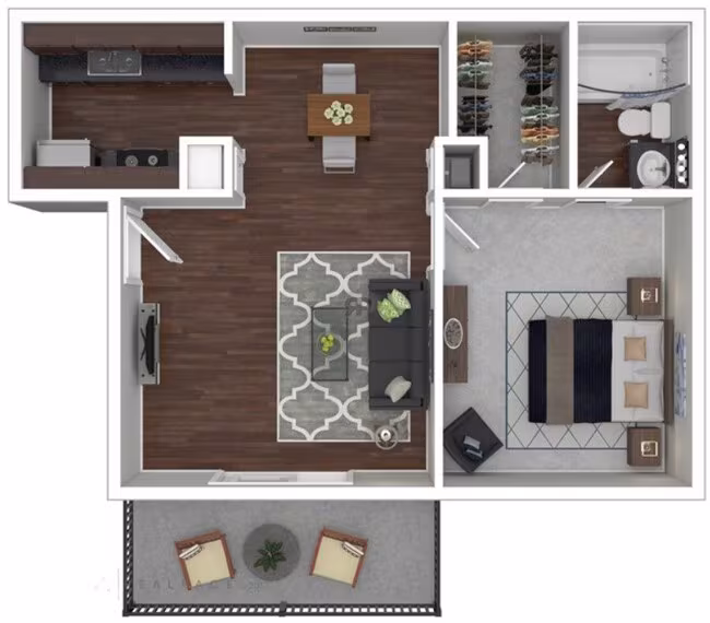 Unit 0519 floor plan